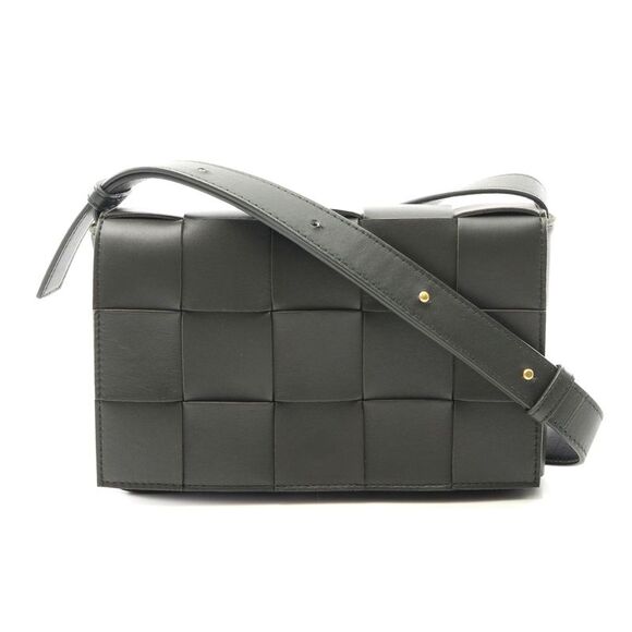 Bottega Veneta Leather Cassette Crossbody Bag - Picture 1 of 6